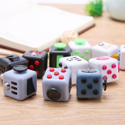China Colorful Decompression Stress Relief Fidget Toys Mini Gadgets Cube for sale