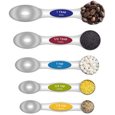 China Kitchen Stainless Steel Baking Measuring Spoon Cups For Dry Or Liquid for sale