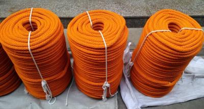 China Cuerda de seda aislada poliéster trenzado doble de alta resistencia para la línea de encadenación de la transmisión en venta