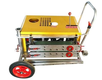 China Yellow Cable Hauling Machine For Cable Puller , Efficient Wire Laying Machine for sale
