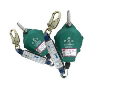 China Hoist Safety Harness Lanyard , Safety Falling Protector Shock Absorbing Lanyard for sale
