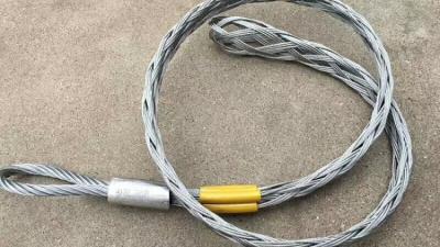 Chine Le CE a passé le câble de fibre optique d'Opgw d'outils de câble tirant des joints de prise de maille de poignées à vendre