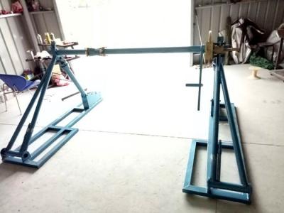 China 50 KN Rated Load Mechanical Cable Pulling Stand For Releasing Wire for sale