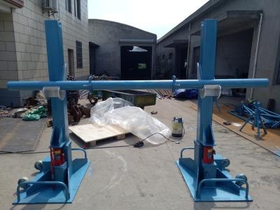 China Electrical Carrying Cable Reel Stand Pulling Tools 20 Ton With Hydraulic Jack for sale