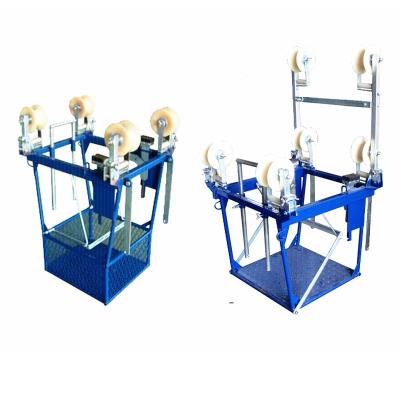 China Four Bundle Conductors Carts Conductor Transmission Line Inspection Trolleys Line Cart for sale