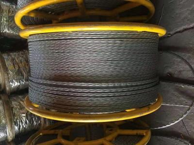 China corda de fio de aço anti-torção de 22mm para uma amarração empacotada de quatro condutores à venda