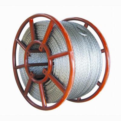 China 26mm Anti Twisting Braided Steel Wire Rope For Stringing 800 Kv Transmission Line for sale