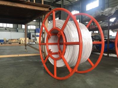 China Anti Twisting Braided Nylon Rope For Transmission Line Stringing for sale