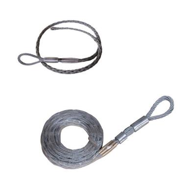 China Mesh Cable Socks Joint Cable agarra el alambre que tira del calcetín que almacena apretones en venta