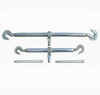 China Steel Hook Double Turnbuckle Overhead Line Stringing Tools for sale