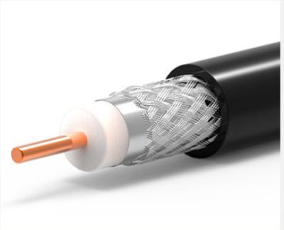 China RG6 RG11 RG59 RG58 Solid Coaxial Cable For CCTV CAT Satellite Antenna Network for sale