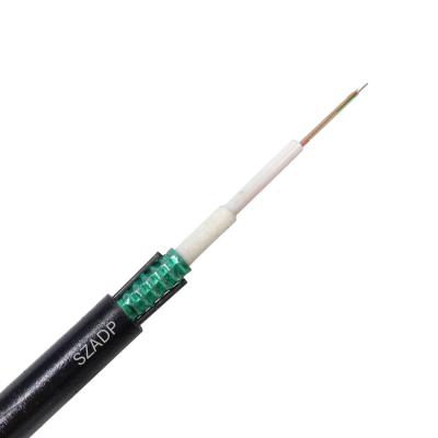 China cable de fribra óptica aéreo los 2km subterráneo de la base de Gyxtw 12 del cable de fribra óptica del 1km en venta