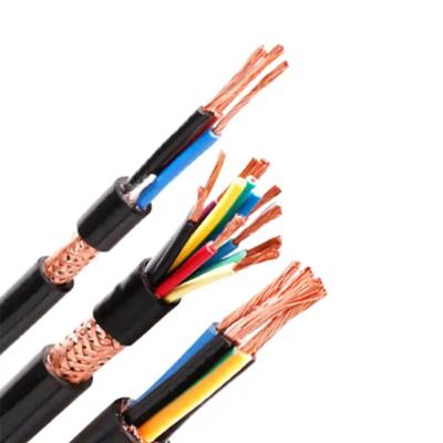 China Alambre flexible protegido eléctrico de alta calidad del cable del conductor de cobre 2c 3c 4c 5c en venta