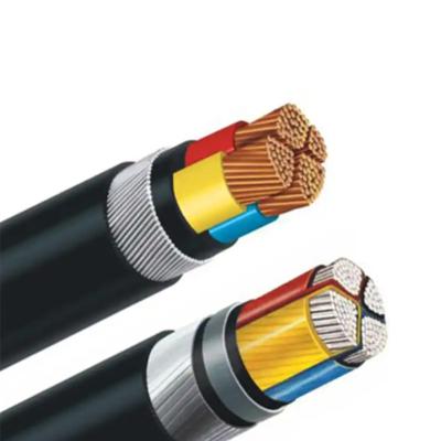 중국 표준  IEC60502 Pvc는 연피 케이블 VV22 4 핵심 400 밀리미터 케이블을 격리했습니다 판매용