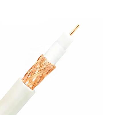 China 30v RG6 RG11 Coaxial Power Cable For CCTV CAT Satellite Antenna Network for sale