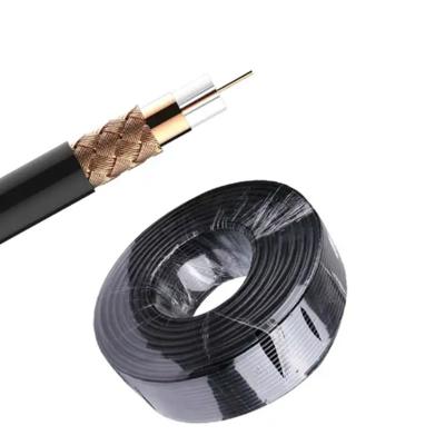 China FPE/PE 75Ohm Copper Coaxial Cable RG59+2 RG58 RG6 RG11 Composite Power Cable for sale