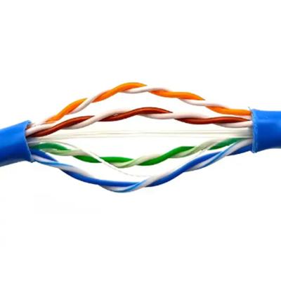 중국 주문 제작된 길이 Cat6e Ethernet 케이블 보호할 필요가 없는 네트워크 케이블 1000Mbps 판매용