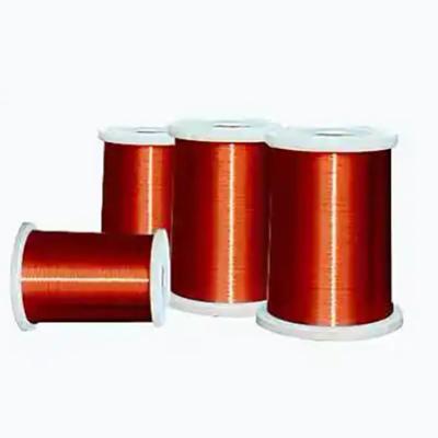 China AWG Rectangular Flat Round Enameled Aluminum Wire For Motor Transformer for sale