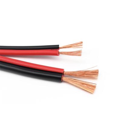China 2*0.5mm2  Pure Copper  Speaker Wire Cable National Standard for sale