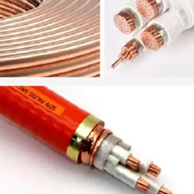 China Durable BTTZ Copper Sheathed Mi Heating Cable MICC Wire Fireprofing for sale