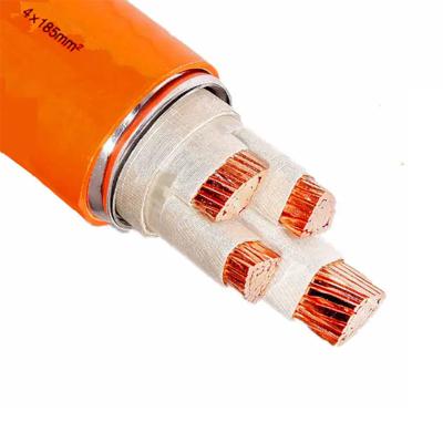 China Oxygen Free Bare Copper Mineral Insulated Cable Explosion Proof for sale