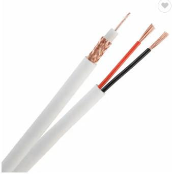 China Cable coaxial siamés del cable coaxial CCS CCA Tine Rg 59 del CCTV con 2c Rg6 en venta