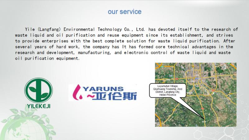 Verified China supplier - Yile (Langfang) Environmental Protection Technology Co., Ltd