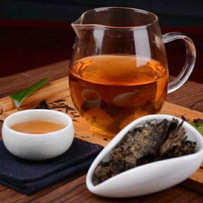 China Tight Shape Chinese Dark Tea Anti - Cancer With Mellow Taste for sale