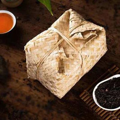 China Slimming Anhua Dark Tea , Chinese Compressed Tea Brick Custom Gift Package for sale