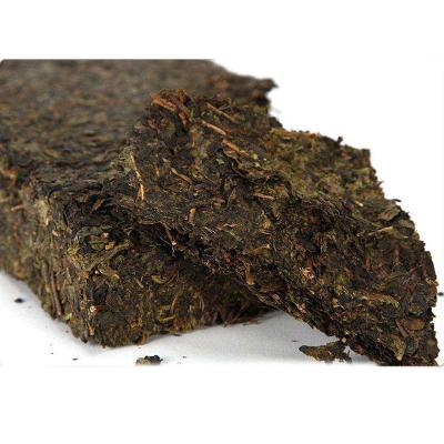 China Anti-Mutation High Mountain Fuzhuan Brick Tea With A Shiny Appearance for sale