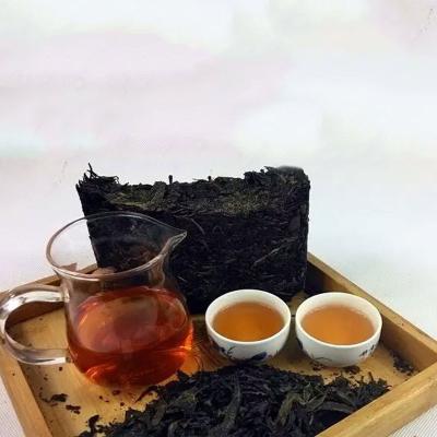 China Chinese Top Loose Leaf Healthy Hunan Dark Tea Brick Private Label for sale