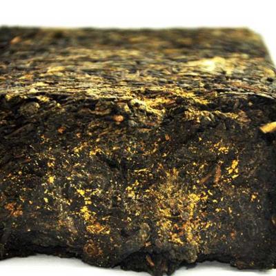 China Hand Made Healthy Anhua Dark Fuzhuan Brick Tea For Weight Loss for sale