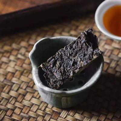 China Hot Water Brewing Anhua Dark Tea Improve Immunity Weight Loss for sale