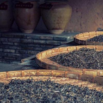 China Chinesisches traditionelles Tee-Geschenk-Paket Anhua dunkles mit Vitaminen und Mineralien zu verkaufen