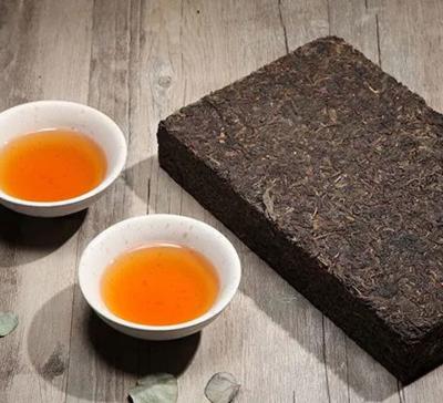 Chine Thé de haute qualité de brique de Fuzhuan réduisant la graisse 100% de brique comprimée de nature à vendre