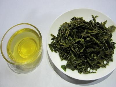 China Healthy Slimming Roasted Green Tea Leaves 150g With No Fermented for sale