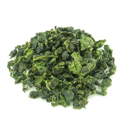 China Lazo orgánico Guan Yin del té de Oolong de la primavera con las hojas de té verdes aplanadas en venta