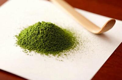 China Smashed Organic Matcha Green Tea Powder With USAD Certificate for sale