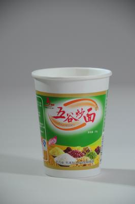 China Offset Printing Disposable Paper Popcorn Buckets With Single Side PE Coated for sale