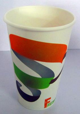 China OEM Service Disposable Paper Cups In Various Size , Customized Logo Printing for sale