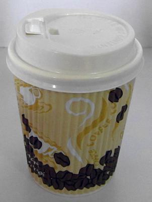 China Logo Printed Disposable Paper Cups Single Wall With PE Coated , 22 Oz Paper Cups for sale