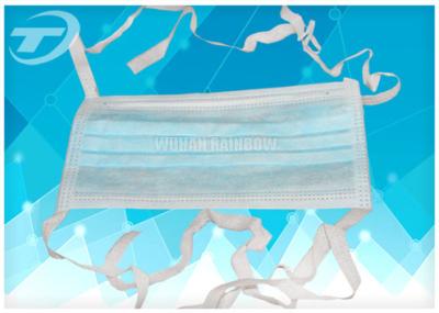 China Medical Standard Disposable Face Mask / 3 Ply Face Mask With Earloop for sale