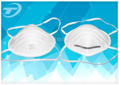 China Disposable Face Mask 3 Ply / Ffp2 Dust Mask Without  Valve Single Headband for sale