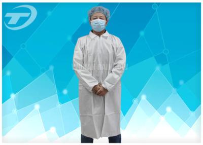 China Microporous Medical Lab Coats Soft , Waterproof And Breathable Surgical Scrub Suits for sale