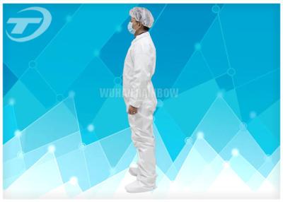 China 4/5/6 Taped disposable waterproof overalls By SMS Or Microporous Film Laminated Materials for sale