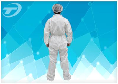 China Fully CPE Film Breathable Disposable Coverall Suit / Disposable Plastic Body Suit for sale