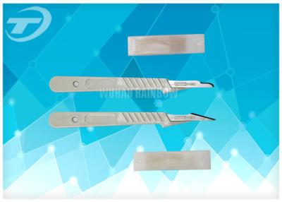 China Sterilized Disposable Scalpel With Carbon Steel Balde By Gamma Radiation for sale