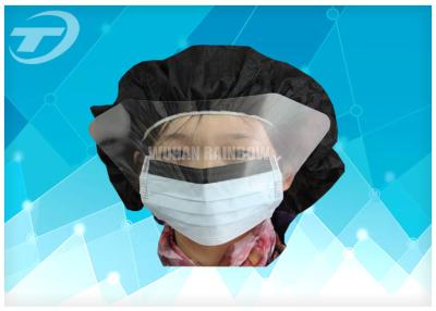 China Disposable  face mask 3 ply surgical mask blue and white side with different color for sale