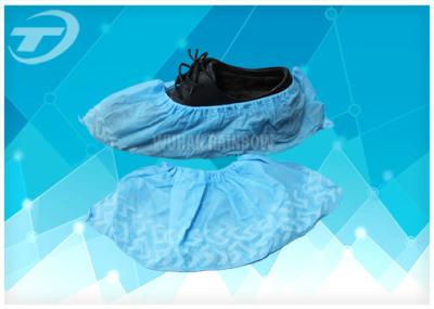 China SPP Fabric Anti Slip Shoe Covers With PVC Coateing At The Bottom for sale