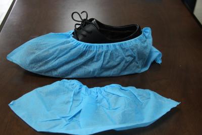 Cina copertura non tessuta eliminabile della scarpa di colore bianco o blu per uso domestico in vendita